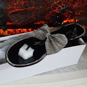 Black Bow Sandal 🖤